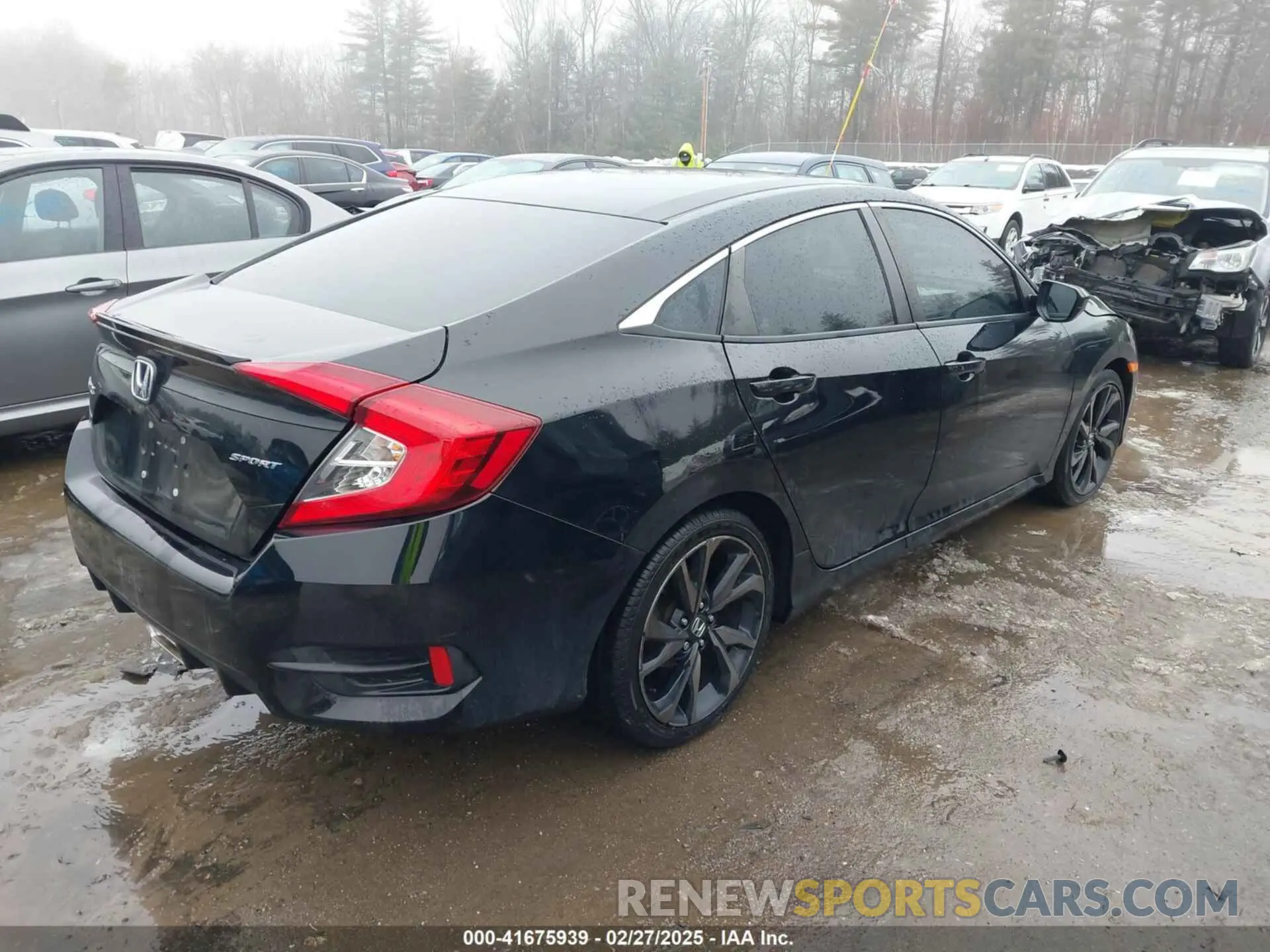 4 Photograph of a damaged car 2HGFC2F84KH590486 HONDA CIVIC 2019