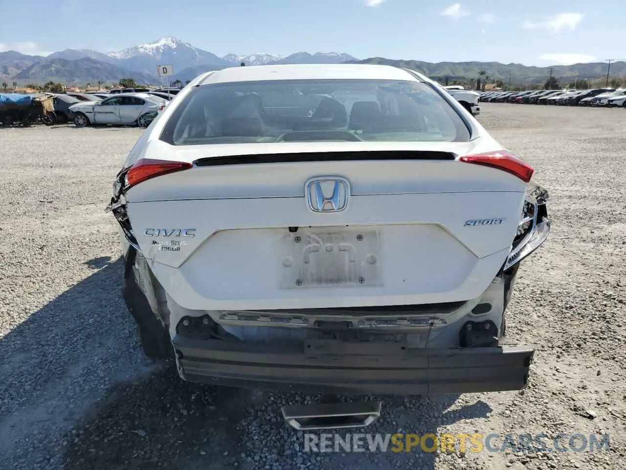 6 Photograph of a damaged car 2HGFC2F84KH594151 HONDA CIVIC 2019