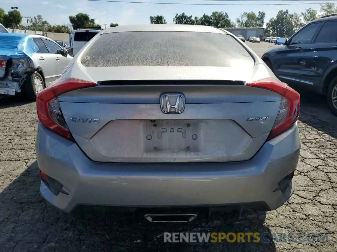 6 Photograph of a damaged car 2HGFC2F85KH502724 HONDA CIVIC 2019