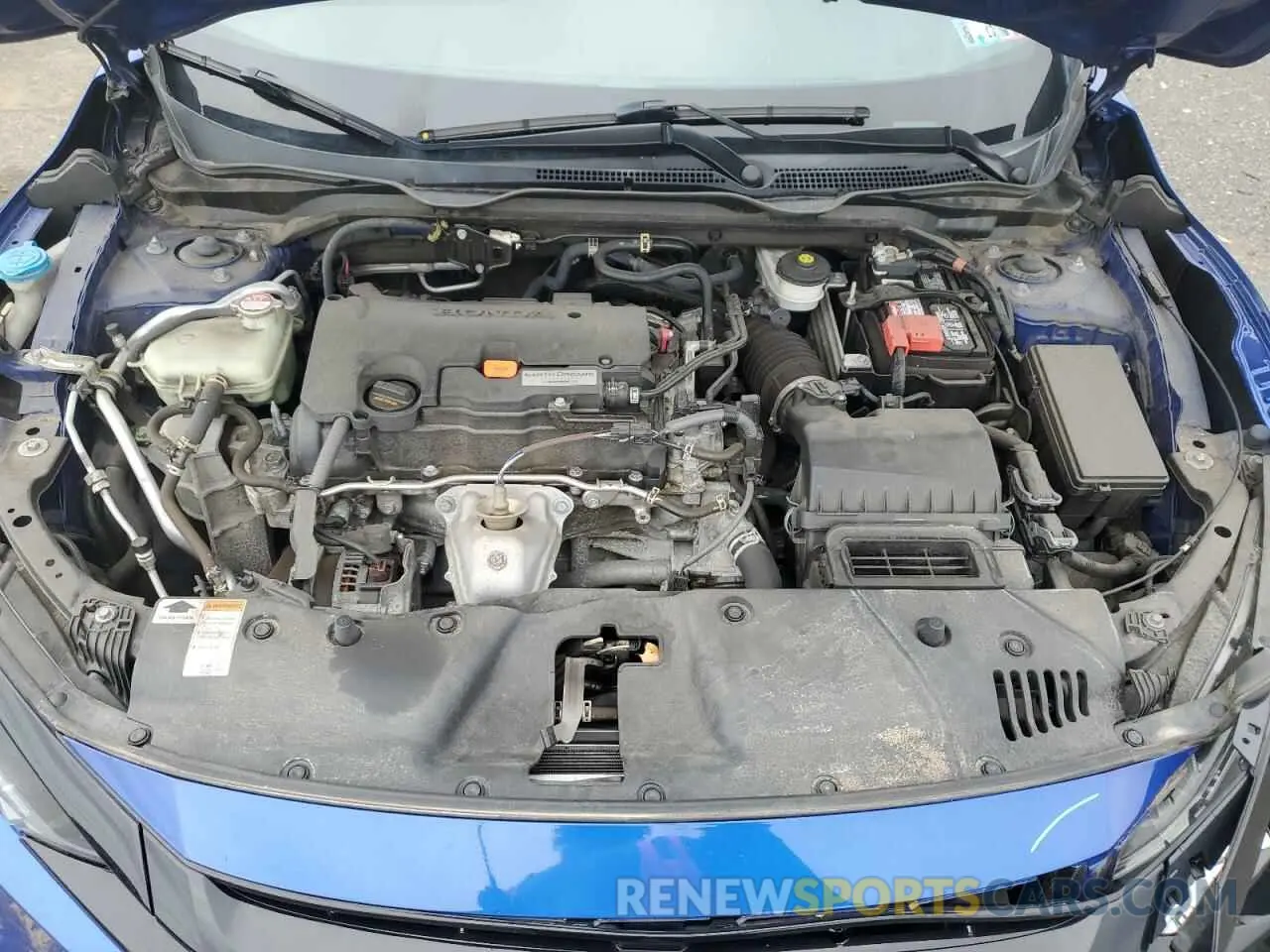 11 Photograph of a damaged car 2HGFC2F85KH507678 HONDA CIVIC 2019
