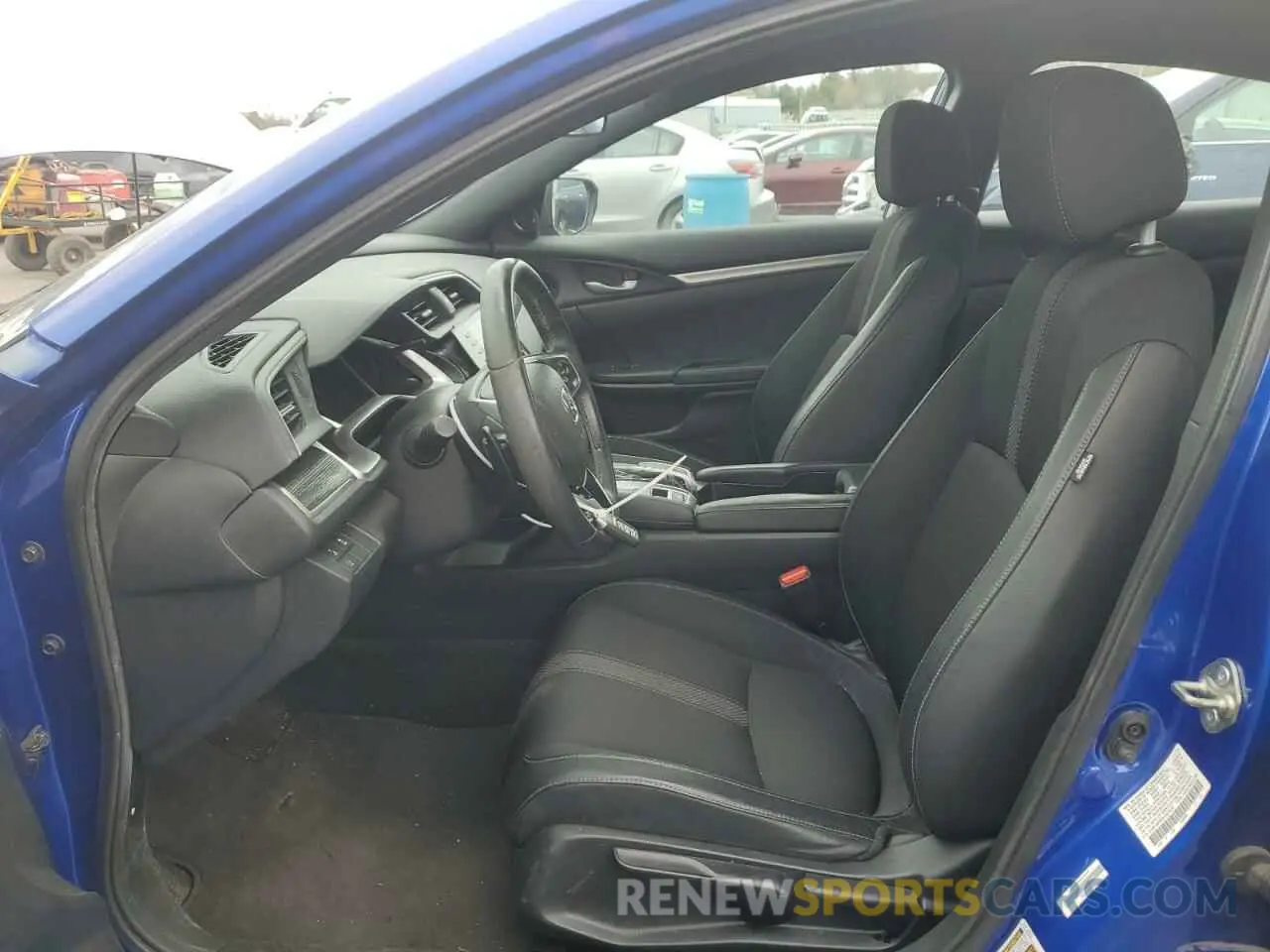 7 Photograph of a damaged car 2HGFC2F85KH507678 HONDA CIVIC 2019