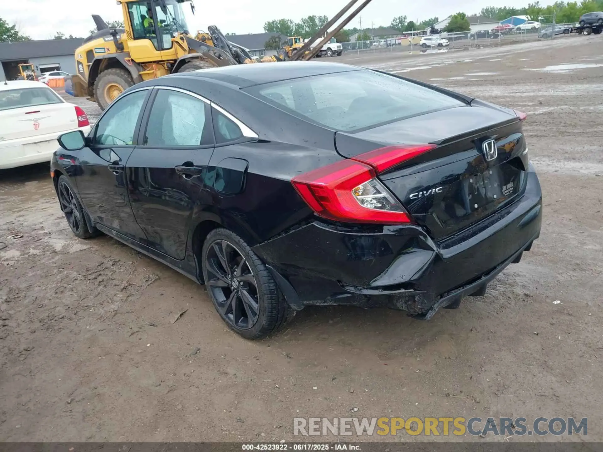 3 Photograph of a damaged car 2HGFC2F85KH514081 HONDA CIVIC 2019
