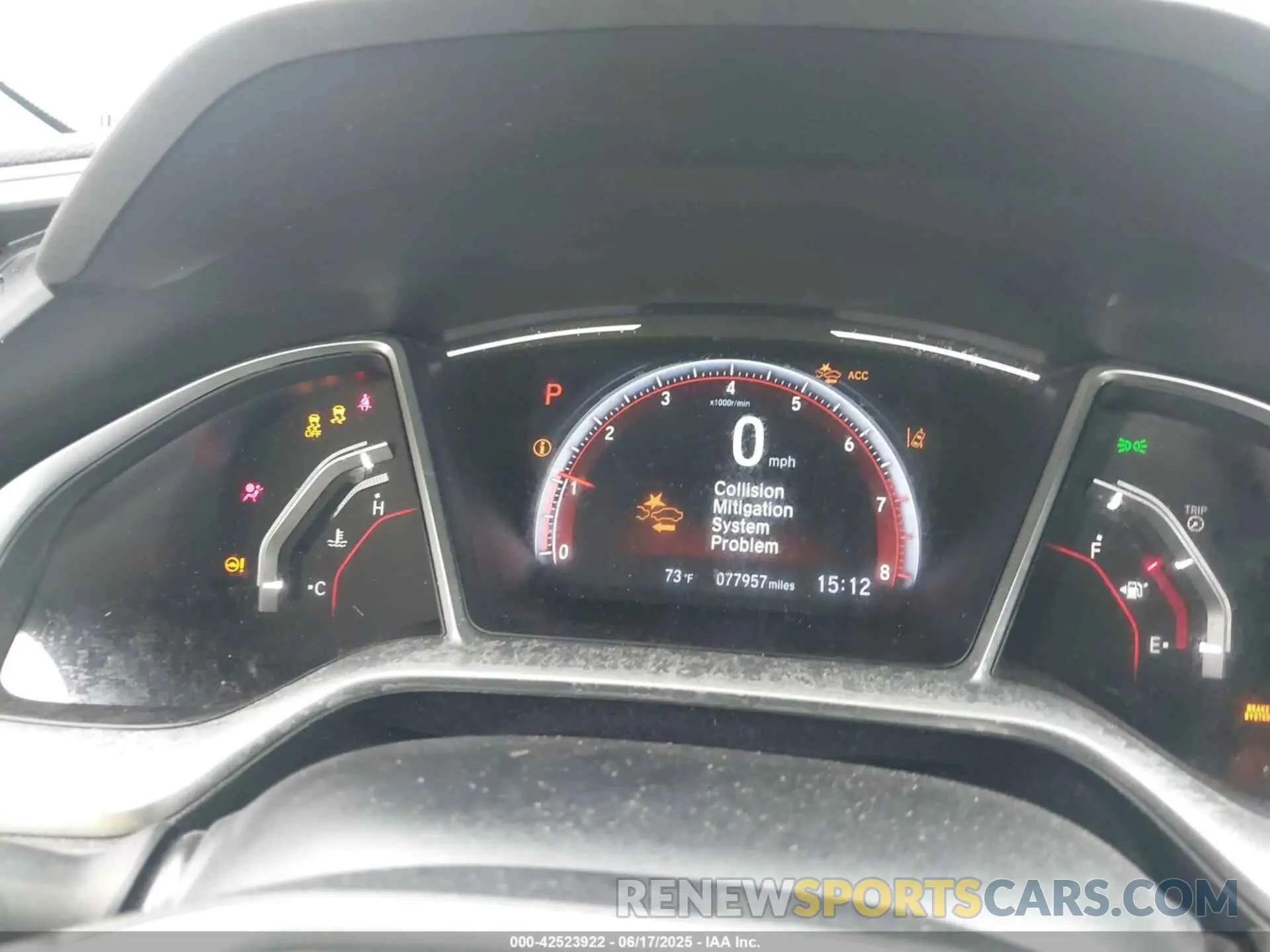 7 Photograph of a damaged car 2HGFC2F85KH514081 HONDA CIVIC 2019