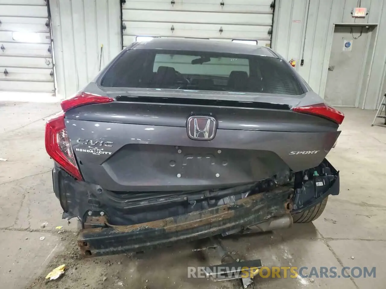 6 Photograph of a damaged car 2HGFC2F85KH524755 HONDA CIVIC 2019