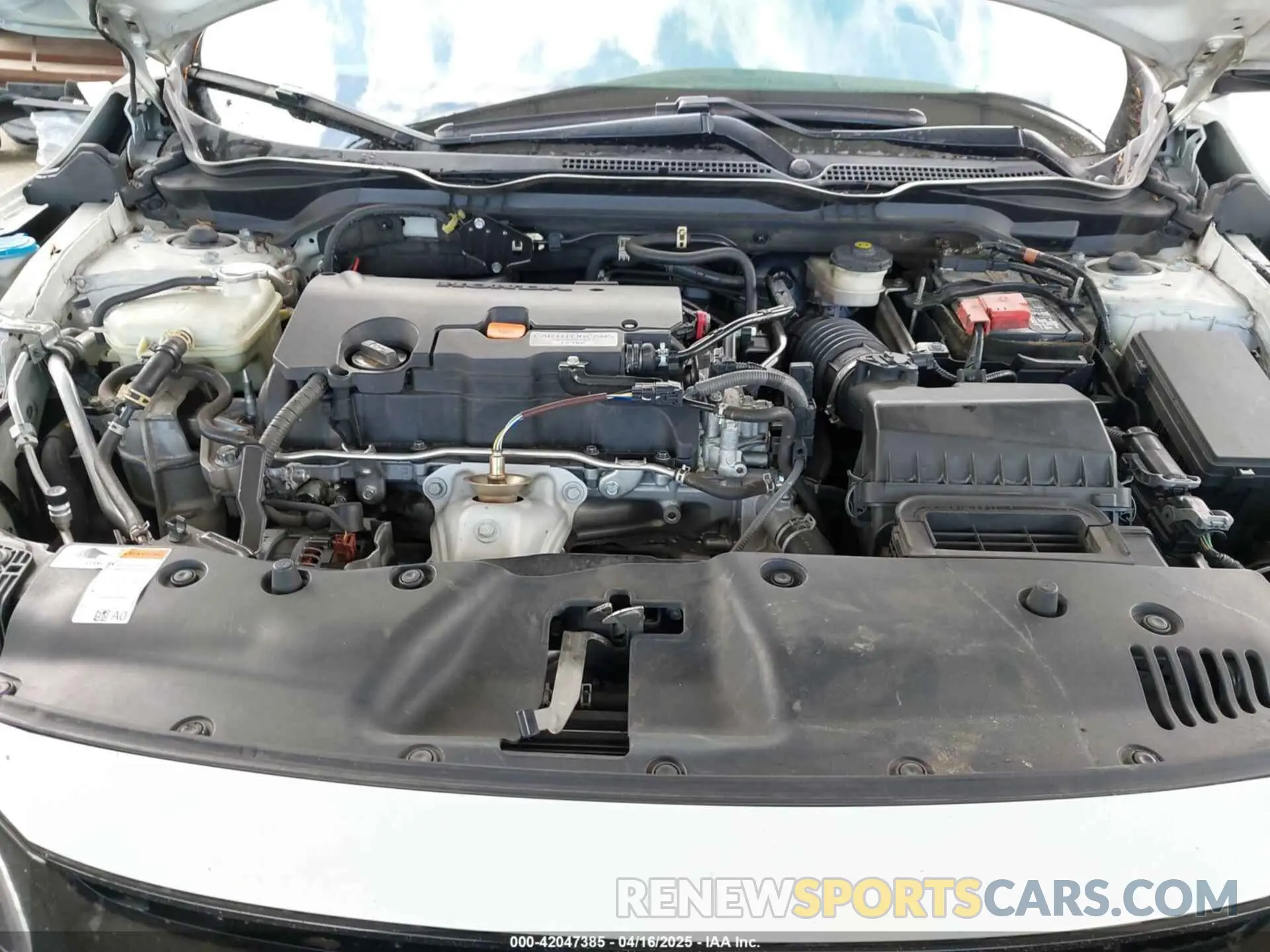 10 Photograph of a damaged car 2HGFC2F85KH539451 HONDA CIVIC 2019