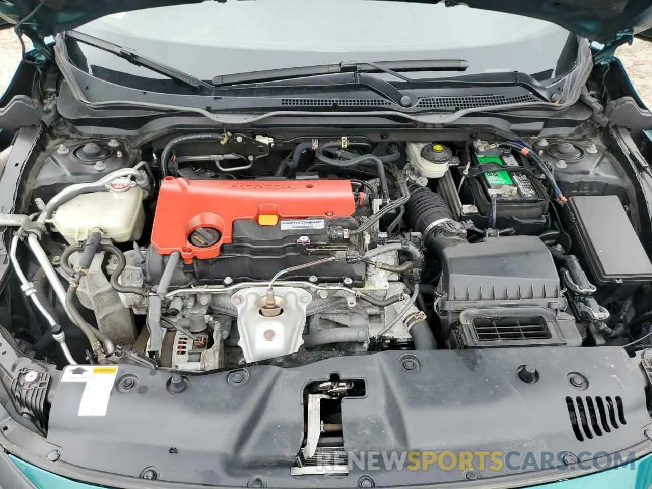 11 Photograph of a damaged car 2HGFC2F85KH539837 HONDA CIVIC 2019