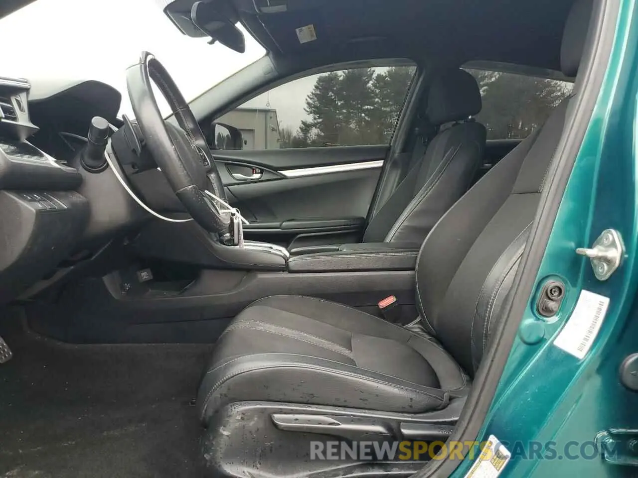 7 Photograph of a damaged car 2HGFC2F85KH539837 HONDA CIVIC 2019