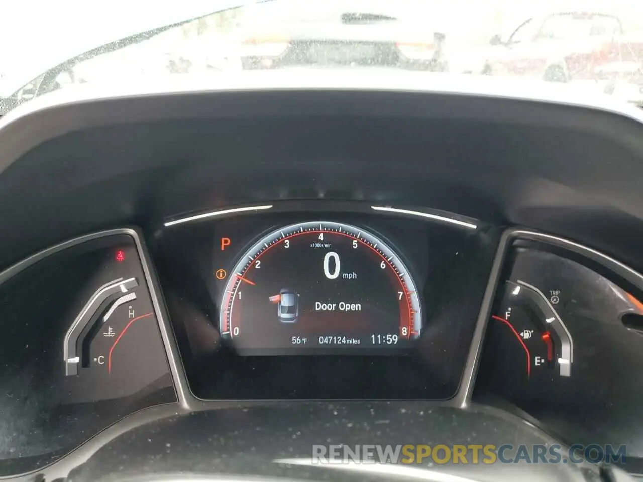 9 Photograph of a damaged car 2HGFC2F85KH539837 HONDA CIVIC 2019