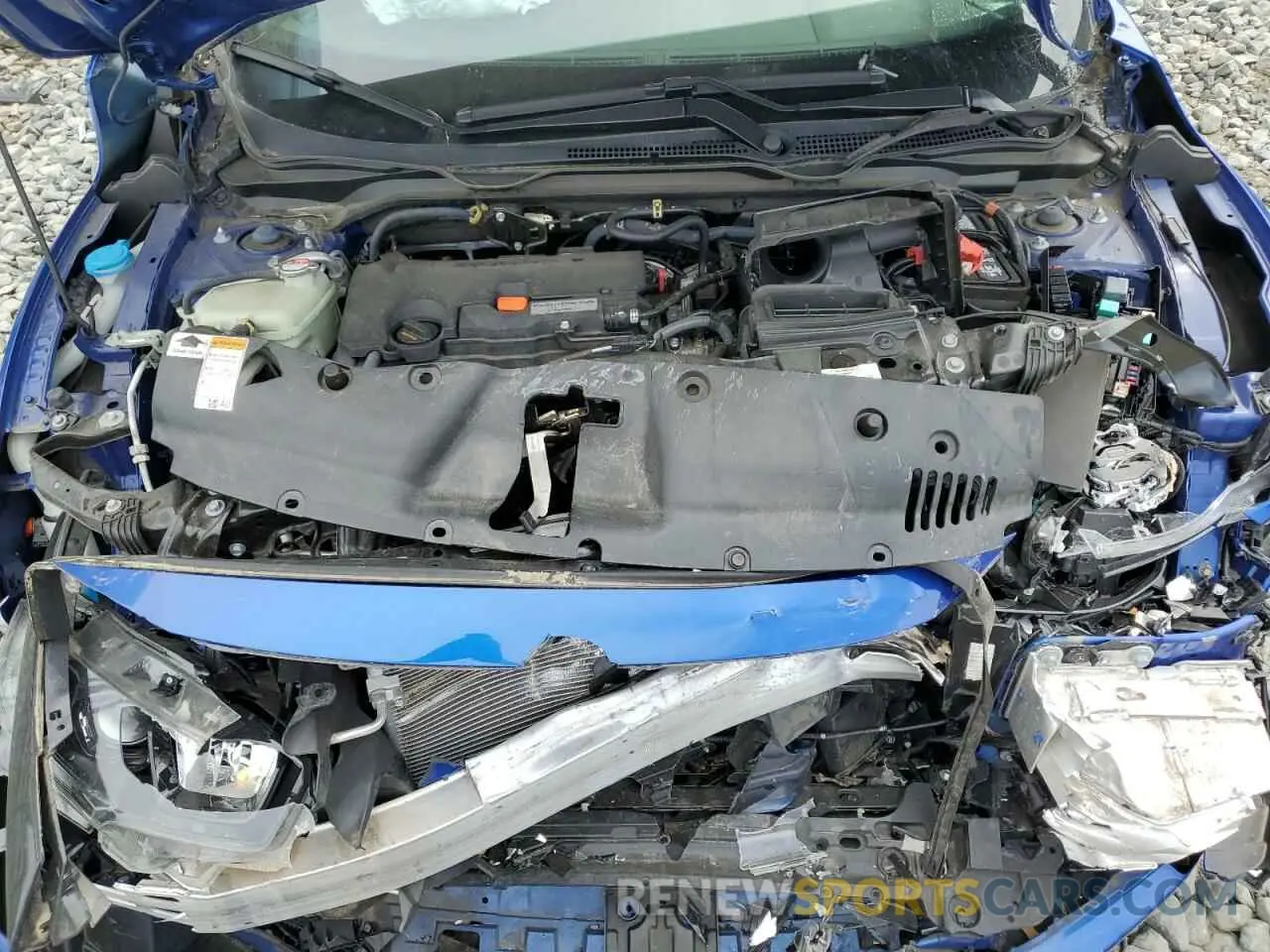 11 Photograph of a damaged car 2HGFC2F85KH553124 HONDA CIVIC 2019