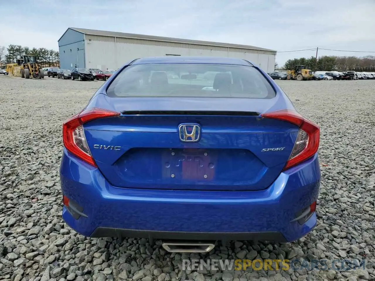 6 Photograph of a damaged car 2HGFC2F85KH553124 HONDA CIVIC 2019