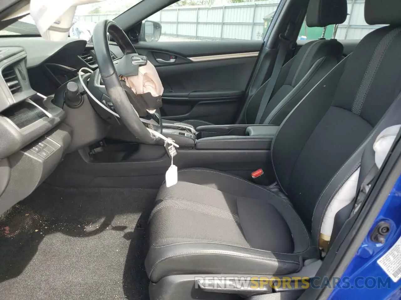 7 Photograph of a damaged car 2HGFC2F85KH553124 HONDA CIVIC 2019