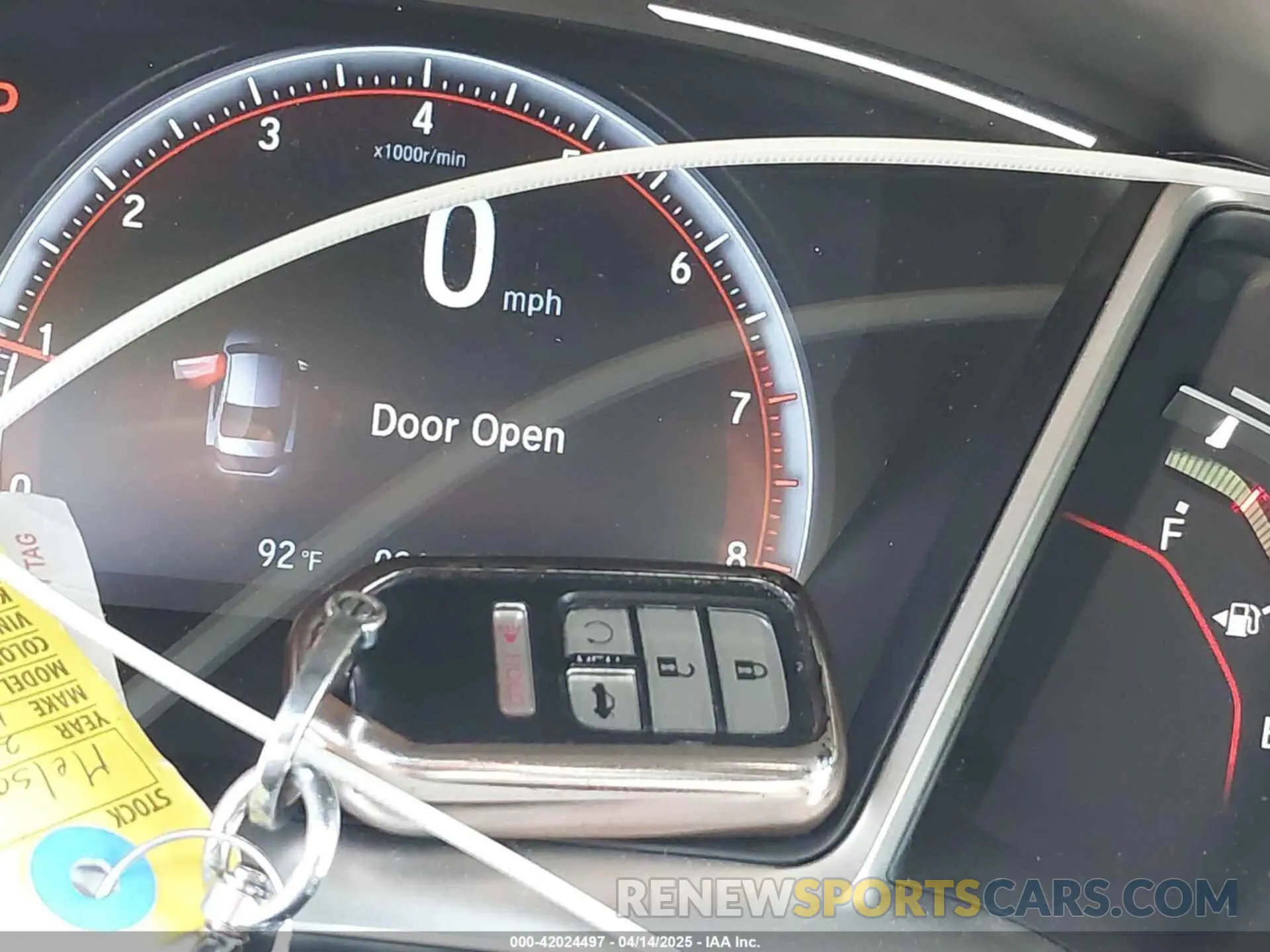 11 Photograph of a damaged car 2HGFC2F85KH576547 HONDA CIVIC 2019