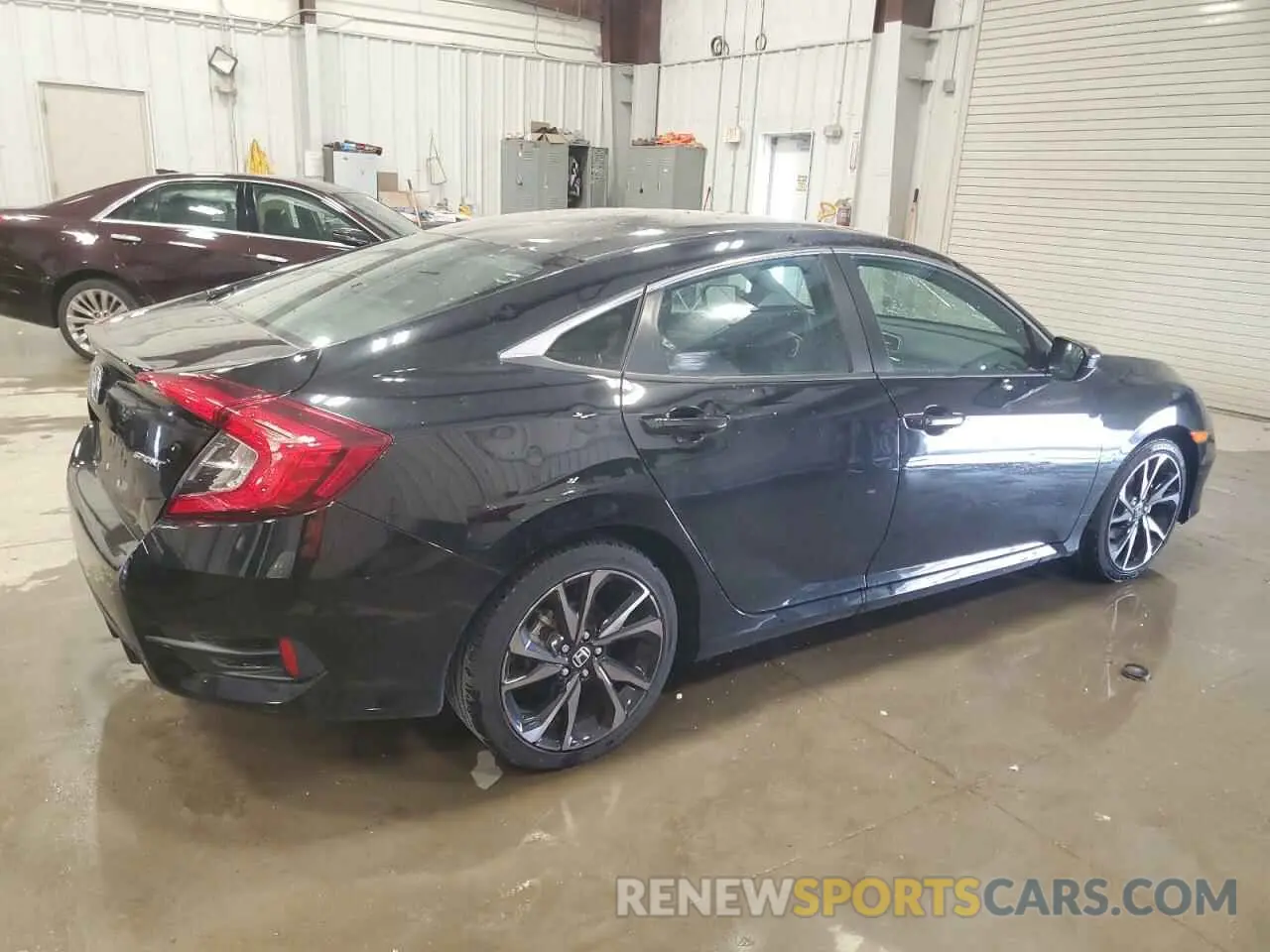 3 Photograph of a damaged car 2HGFC2F85KH590674 HONDA CIVIC 2019