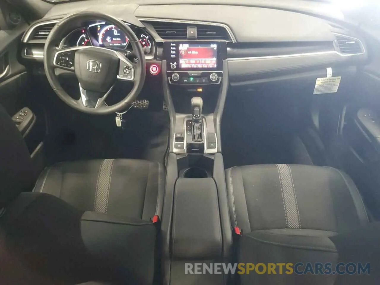 8 Photograph of a damaged car 2HGFC2F85KH590674 HONDA CIVIC 2019