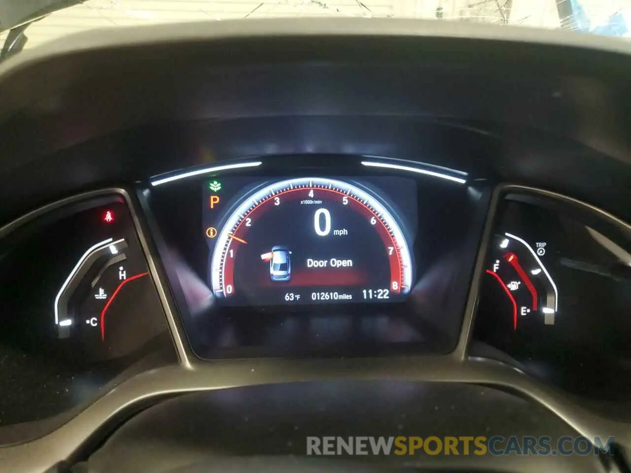 9 Photograph of a damaged car 2HGFC2F85KH590674 HONDA CIVIC 2019