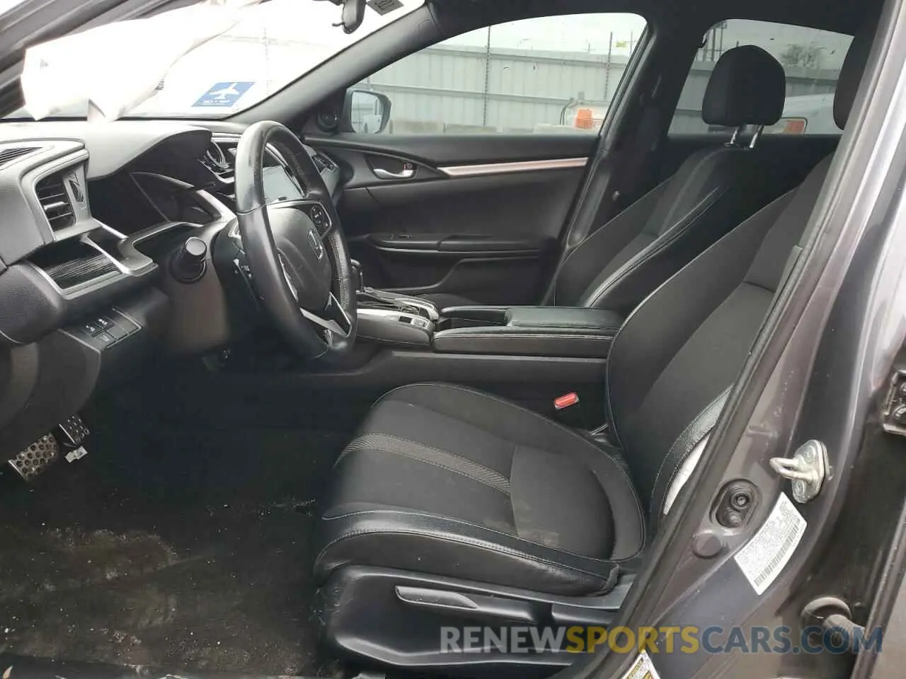 7 Photograph of a damaged car 2HGFC2F85KH591520 HONDA CIVIC 2019