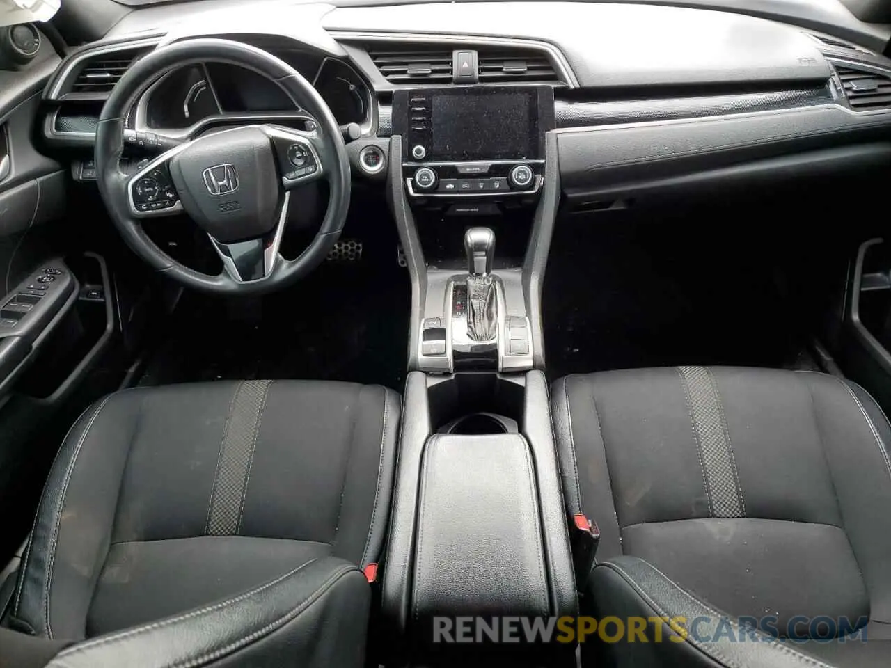 8 Photograph of a damaged car 2HGFC2F85KH591520 HONDA CIVIC 2019