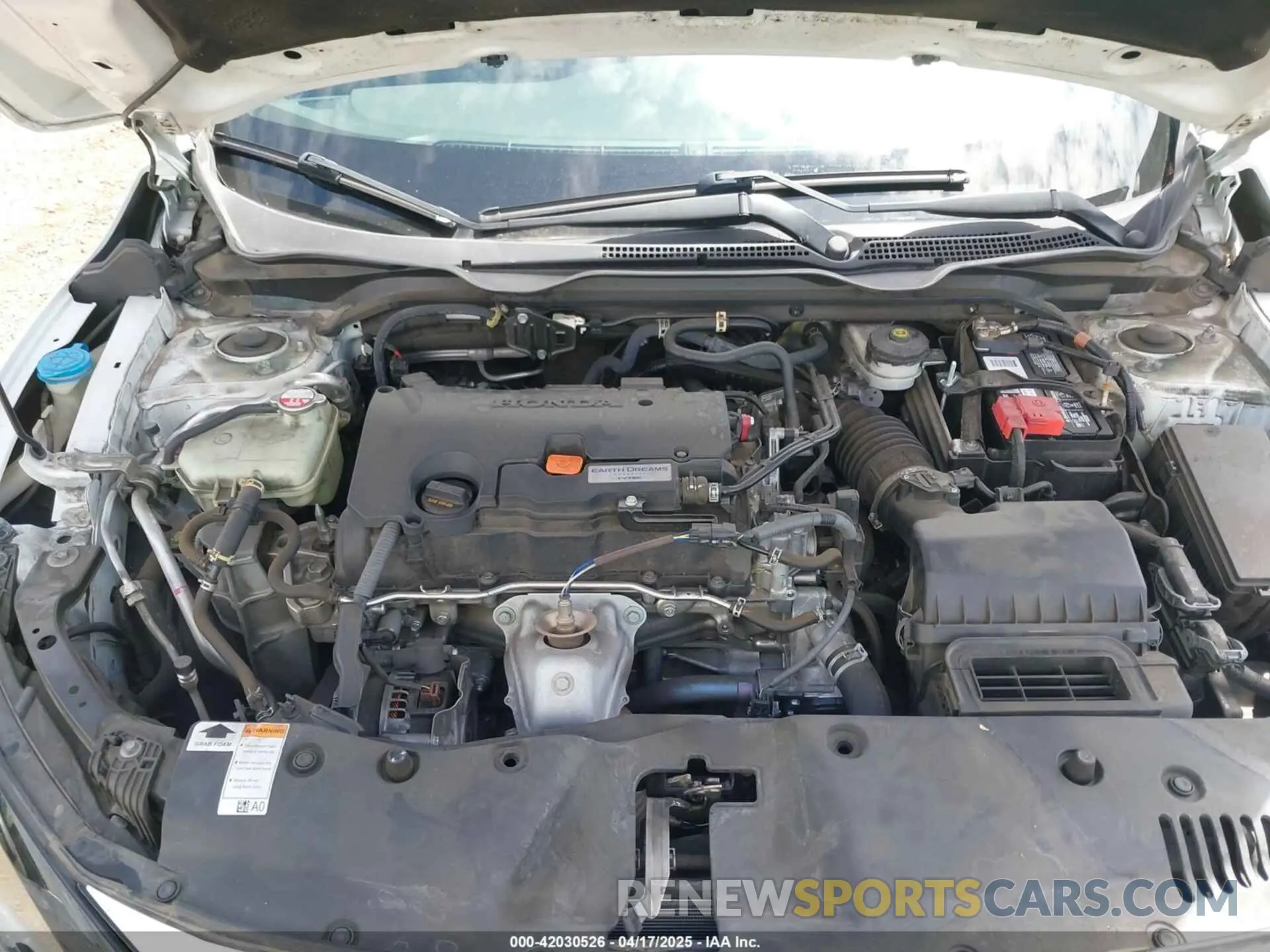 10 Photograph of a damaged car 2HGFC2F85KH600037 HONDA CIVIC 2019