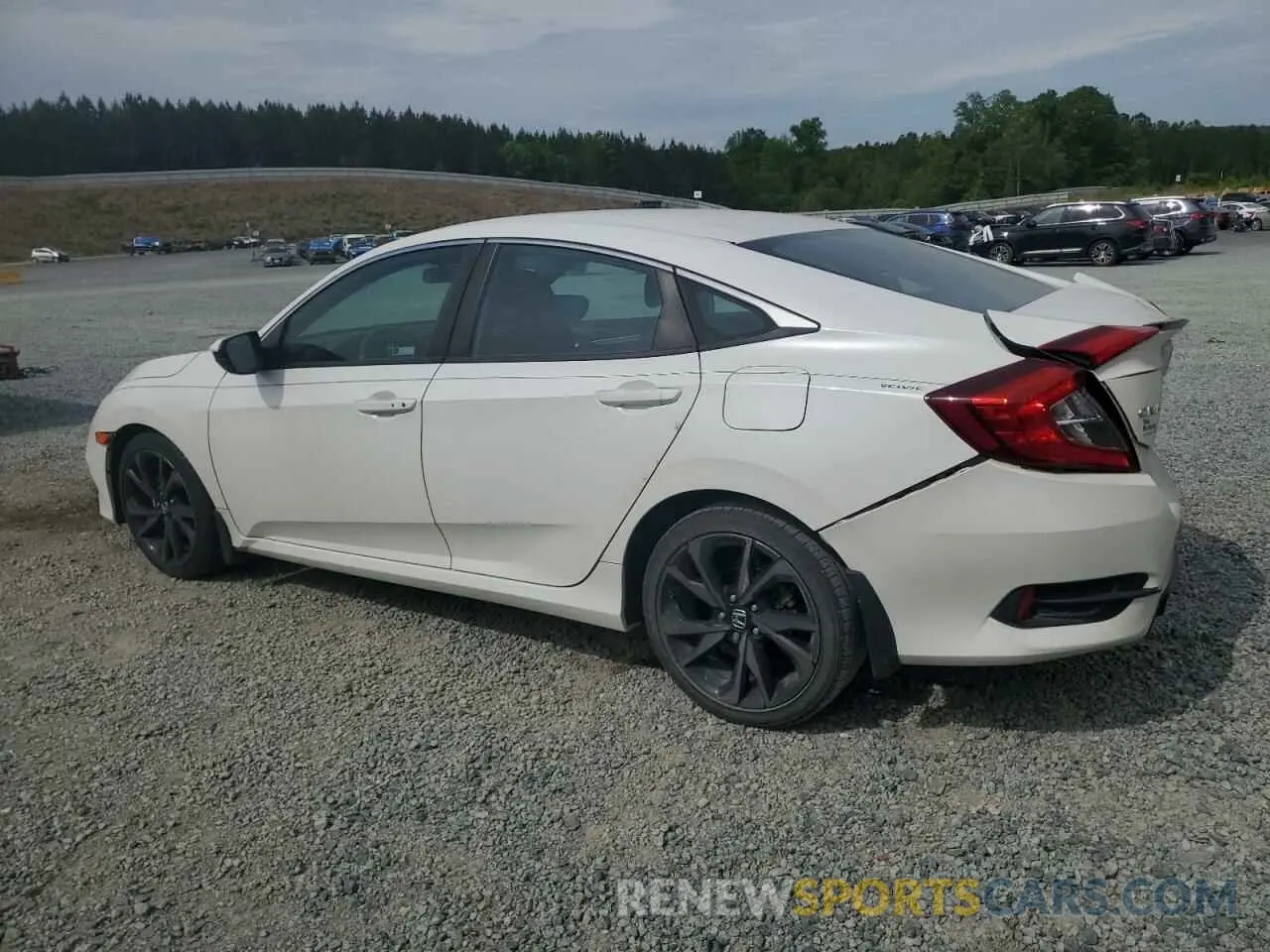 2 Photograph of a damaged car 2HGFC2F85KH600913 HONDA CIVIC 2019