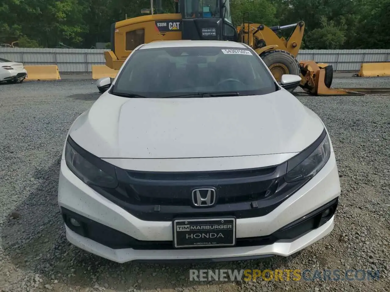 5 Photograph of a damaged car 2HGFC2F85KH600913 HONDA CIVIC 2019