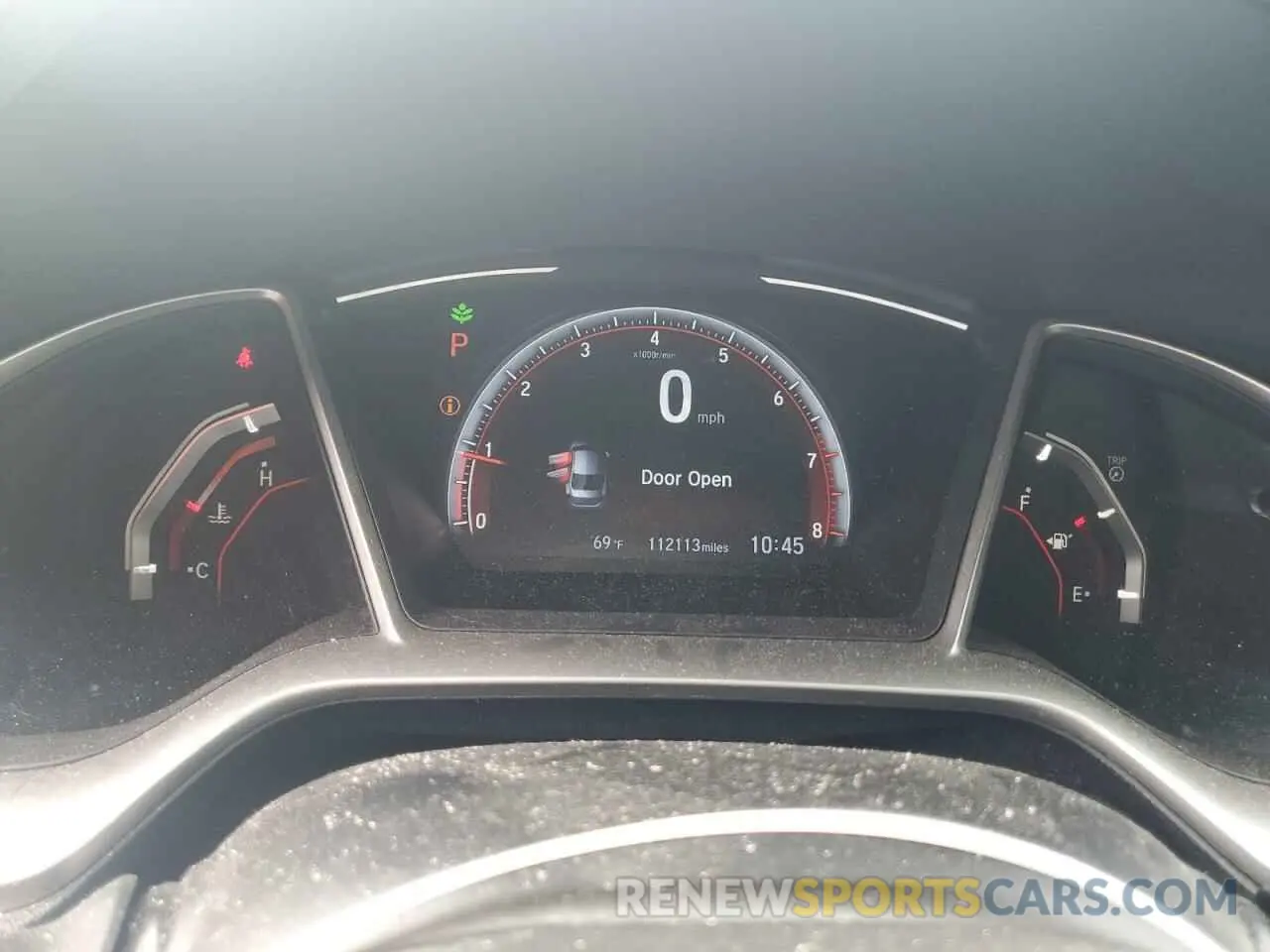 9 Photograph of a damaged car 2HGFC2F85KH600913 HONDA CIVIC 2019
