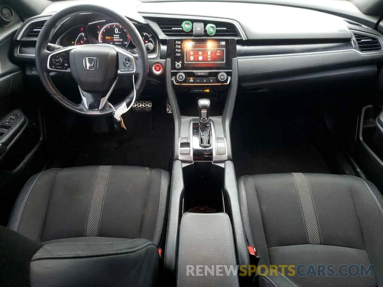 8 Photograph of a damaged car 2HGFC2F86KH503106 HONDA CIVIC 2019