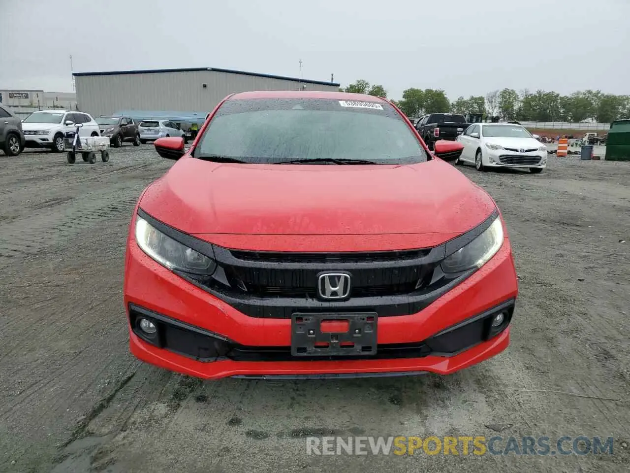 5 Photograph of a damaged car 2HGFC2F86KH548594 HONDA CIVIC 2019