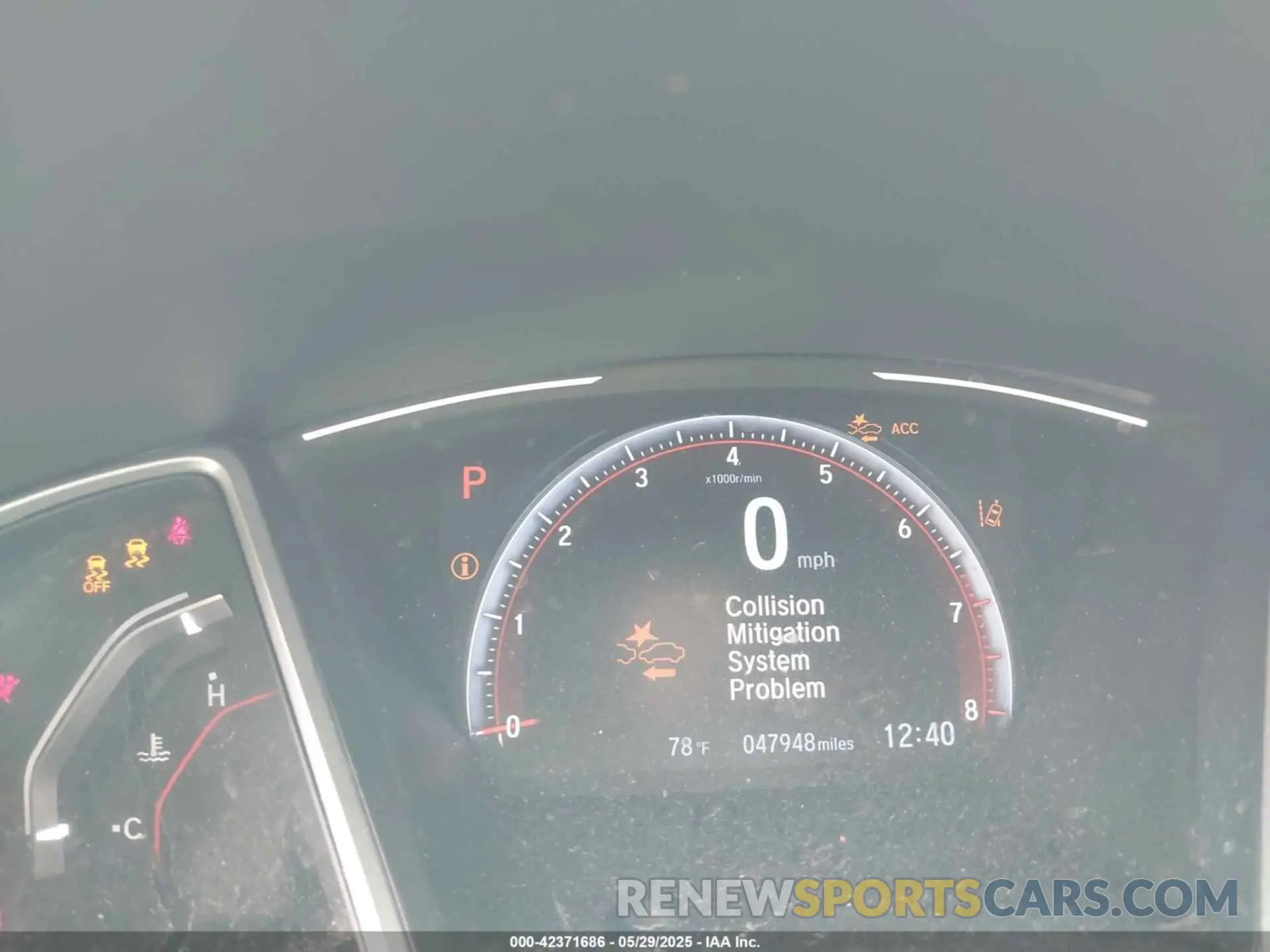 7 Photograph of a damaged car 2HGFC2F86KH551835 HONDA CIVIC 2019