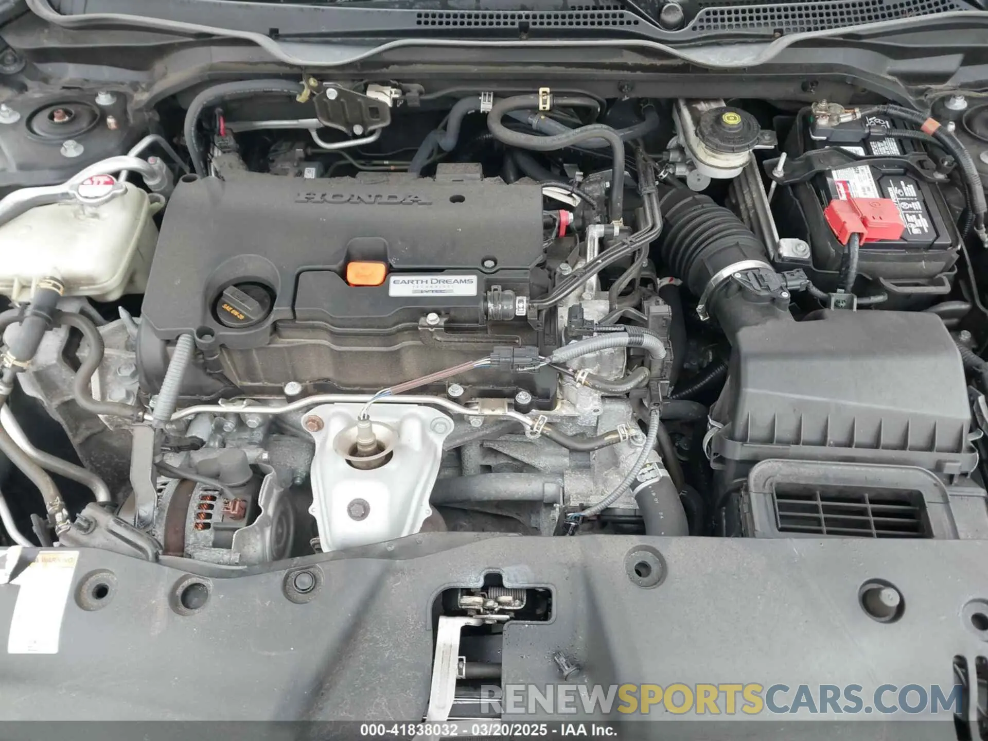 10 Photograph of a damaged car 2HGFC2F86KH566920 HONDA CIVIC 2019