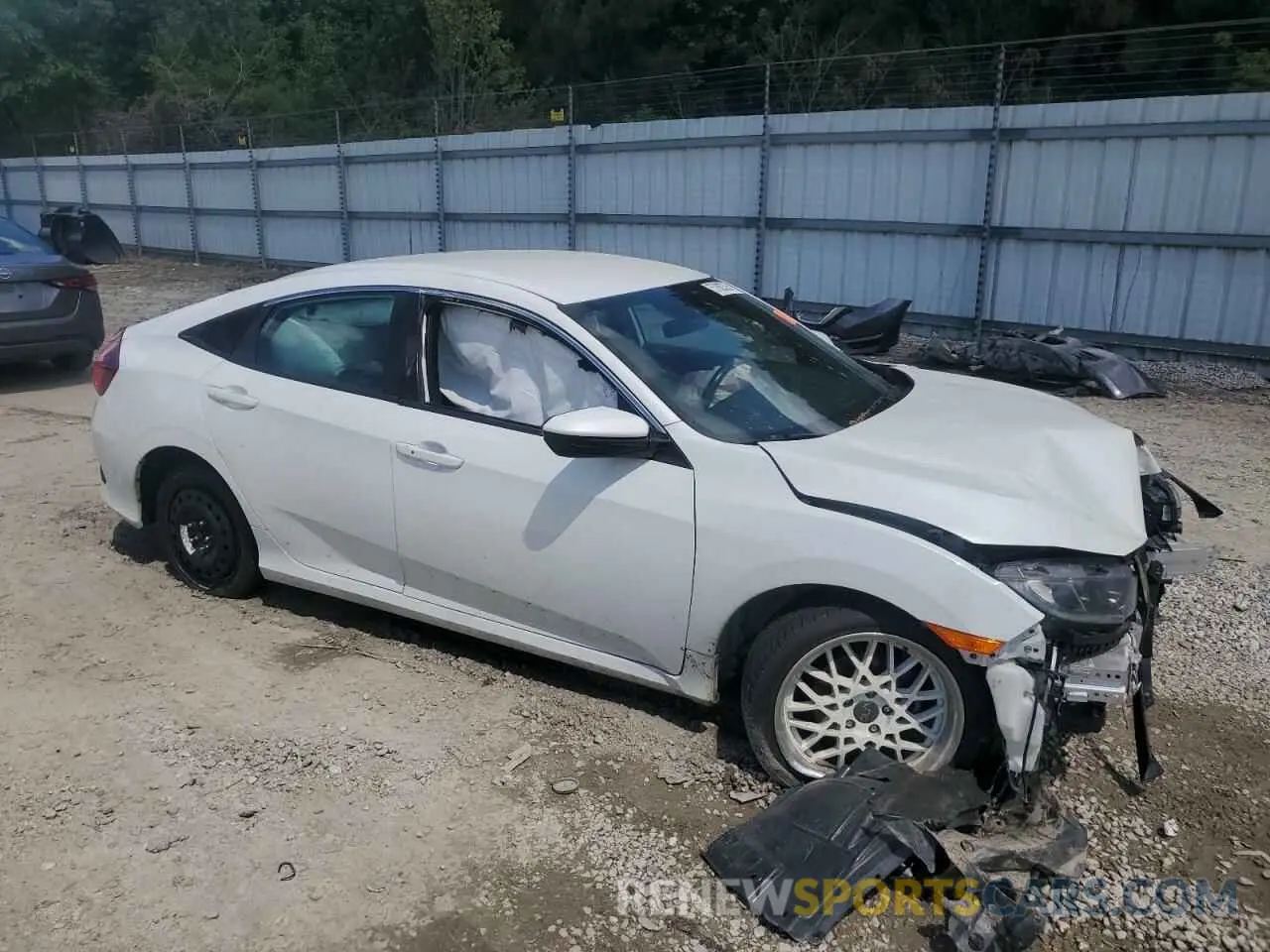 4 Photograph of a damaged car 2HGFC2F86KH591655 HONDA CIVIC 2019