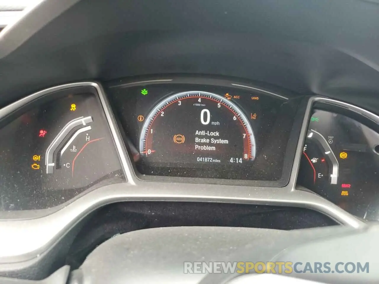 9 Photograph of a damaged car 2HGFC2F86KH591655 HONDA CIVIC 2019
