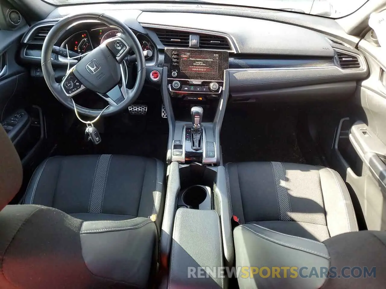 8 Photograph of a damaged car 2HGFC2F86KH602444 HONDA CIVIC 2019