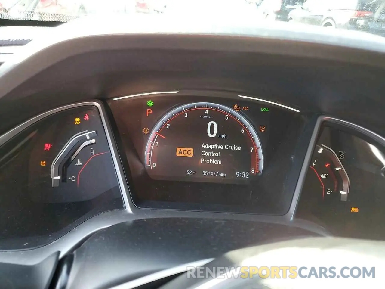 9 Photograph of a damaged car 2HGFC2F86KH602444 HONDA CIVIC 2019