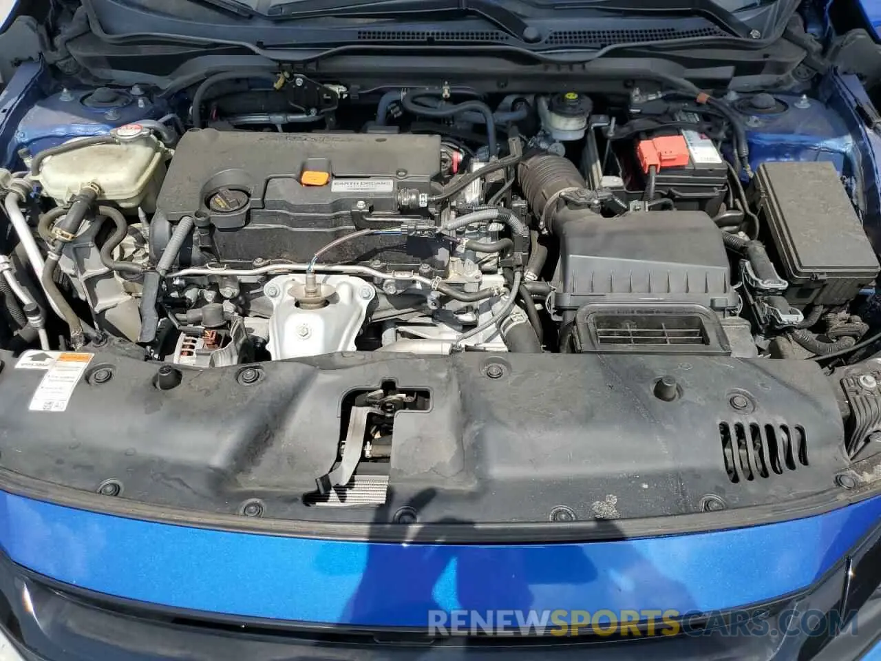 11 Photograph of a damaged car 2HGFC2F86KH603626 HONDA CIVIC 2019