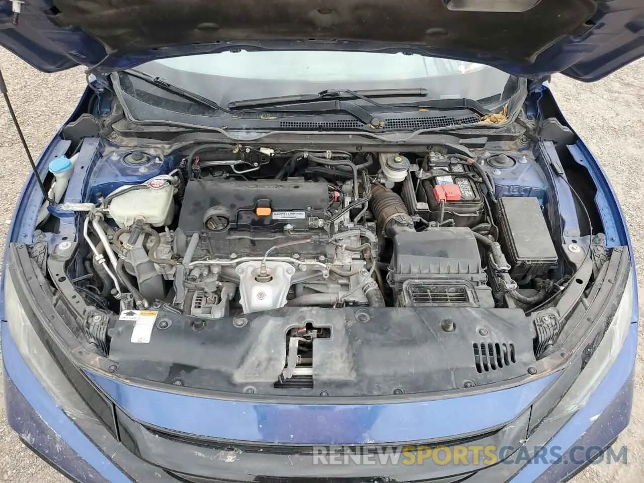 11 Photograph of a damaged car 2HGFC2F86KH605229 HONDA CIVIC 2019