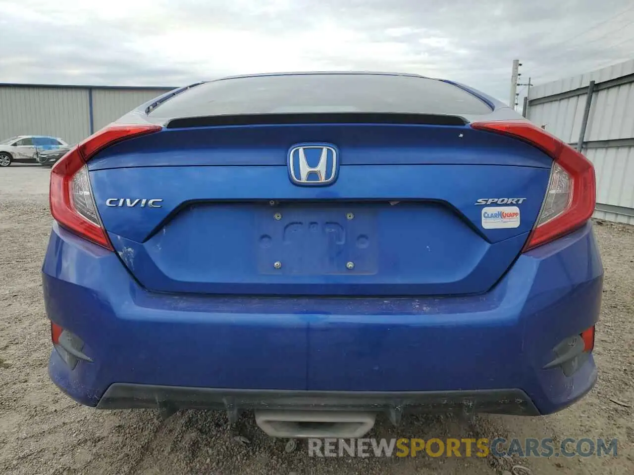 6 Photograph of a damaged car 2HGFC2F86KH605229 HONDA CIVIC 2019