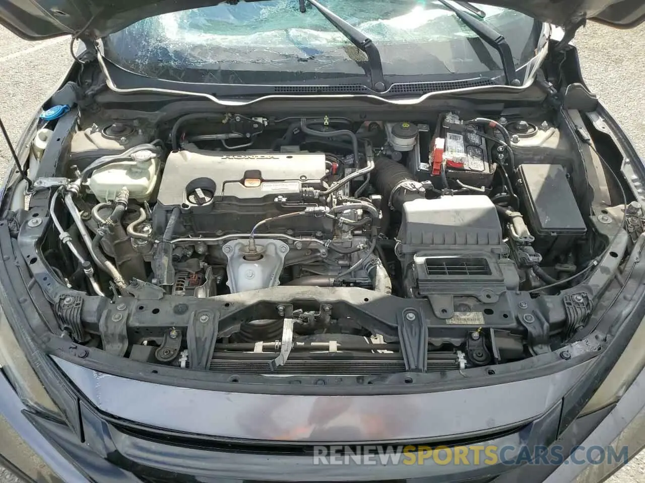 12 Photograph of a damaged car 2HGFC2F87KH502398 HONDA CIVIC 2019