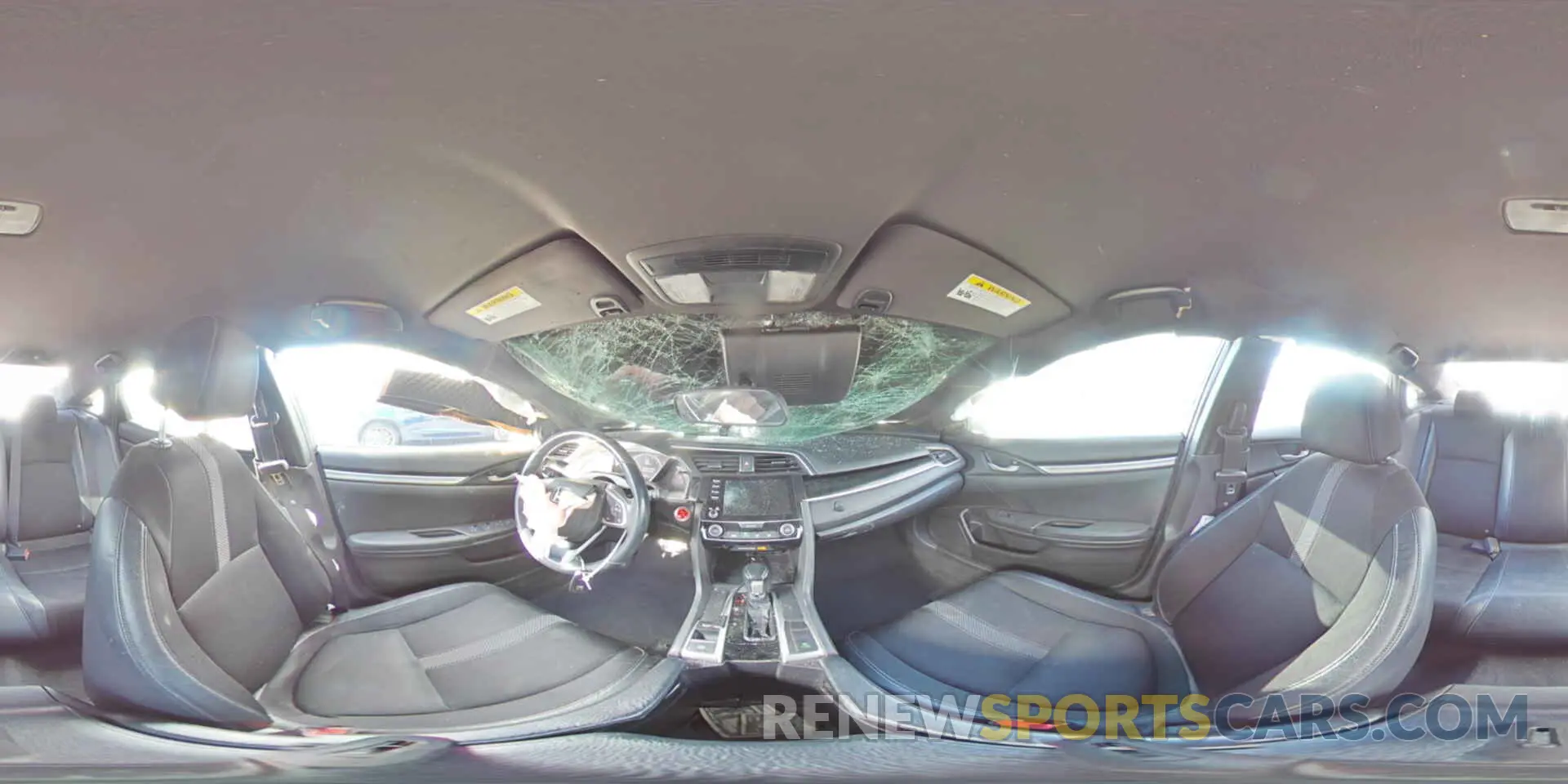 13 Photograph of a damaged car 2HGFC2F87KH502398 HONDA CIVIC 2019