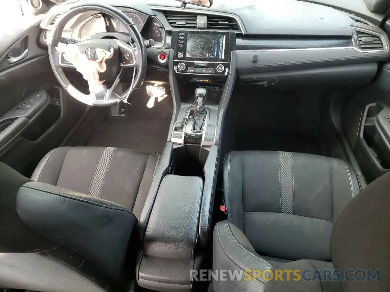 8 Photograph of a damaged car 2HGFC2F87KH502398 HONDA CIVIC 2019