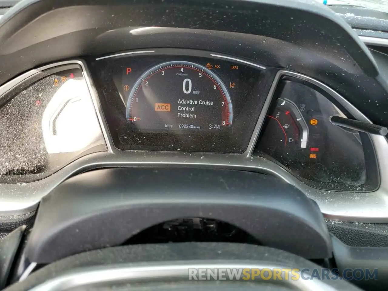 9 Photograph of a damaged car 2HGFC2F87KH502398 HONDA CIVIC 2019