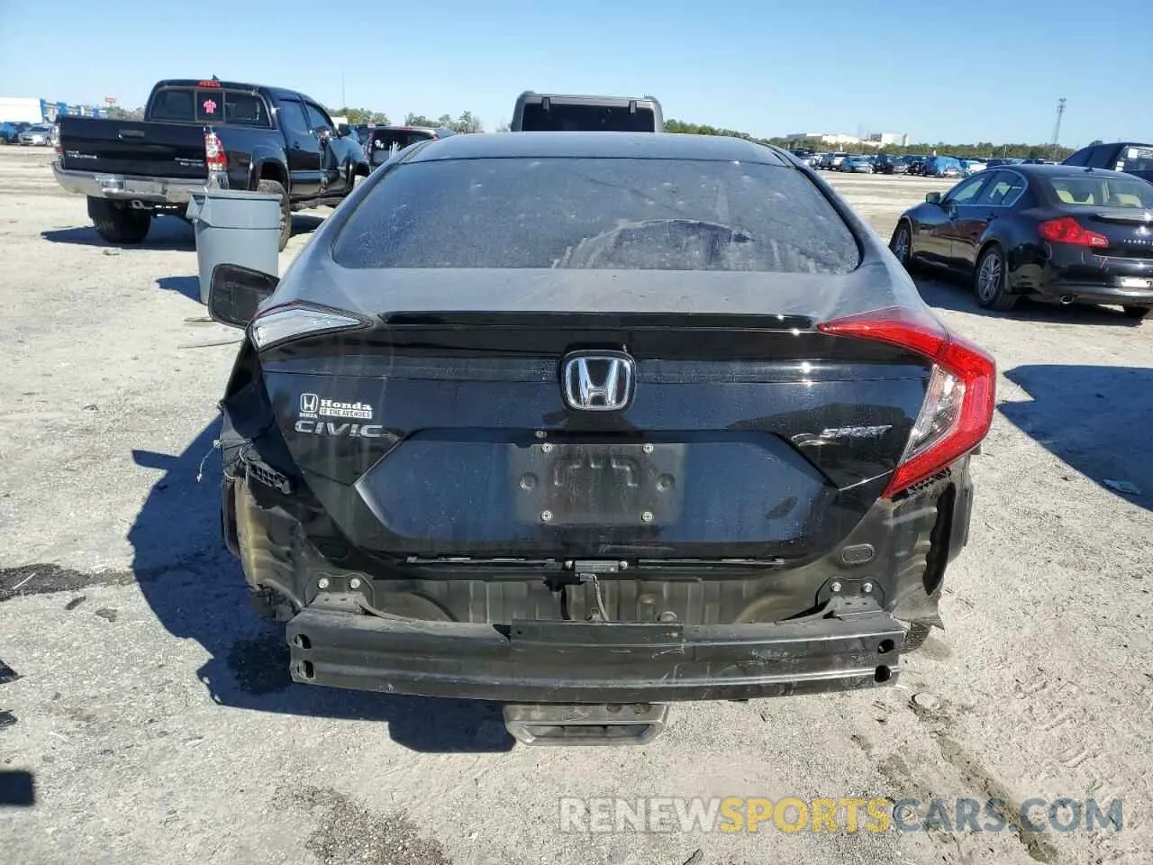 6 Photograph of a damaged car 2HGFC2F87KH509710 HONDA CIVIC 2019