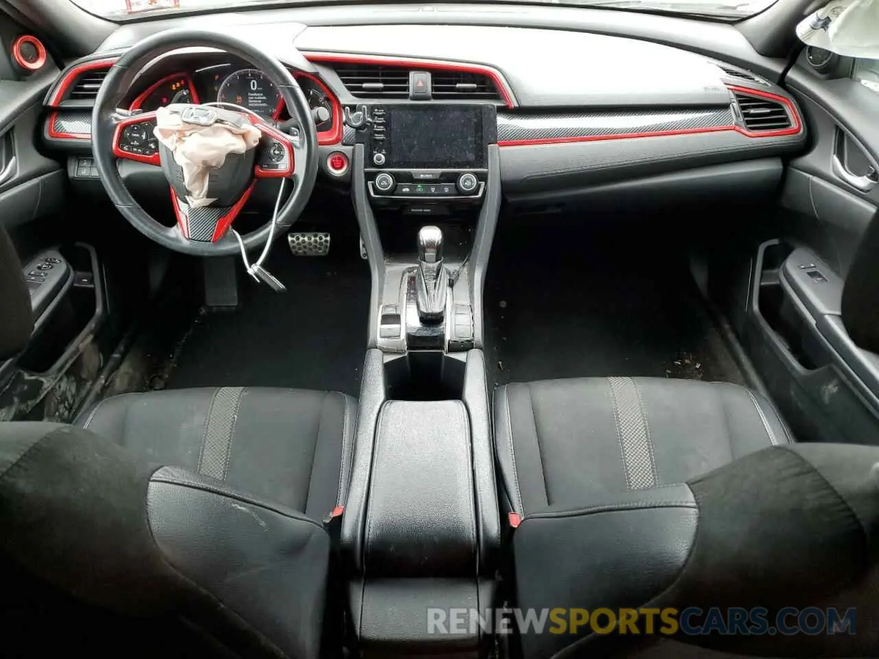 8 Photograph of a damaged car 2HGFC2F87KH513286 HONDA CIVIC 2019