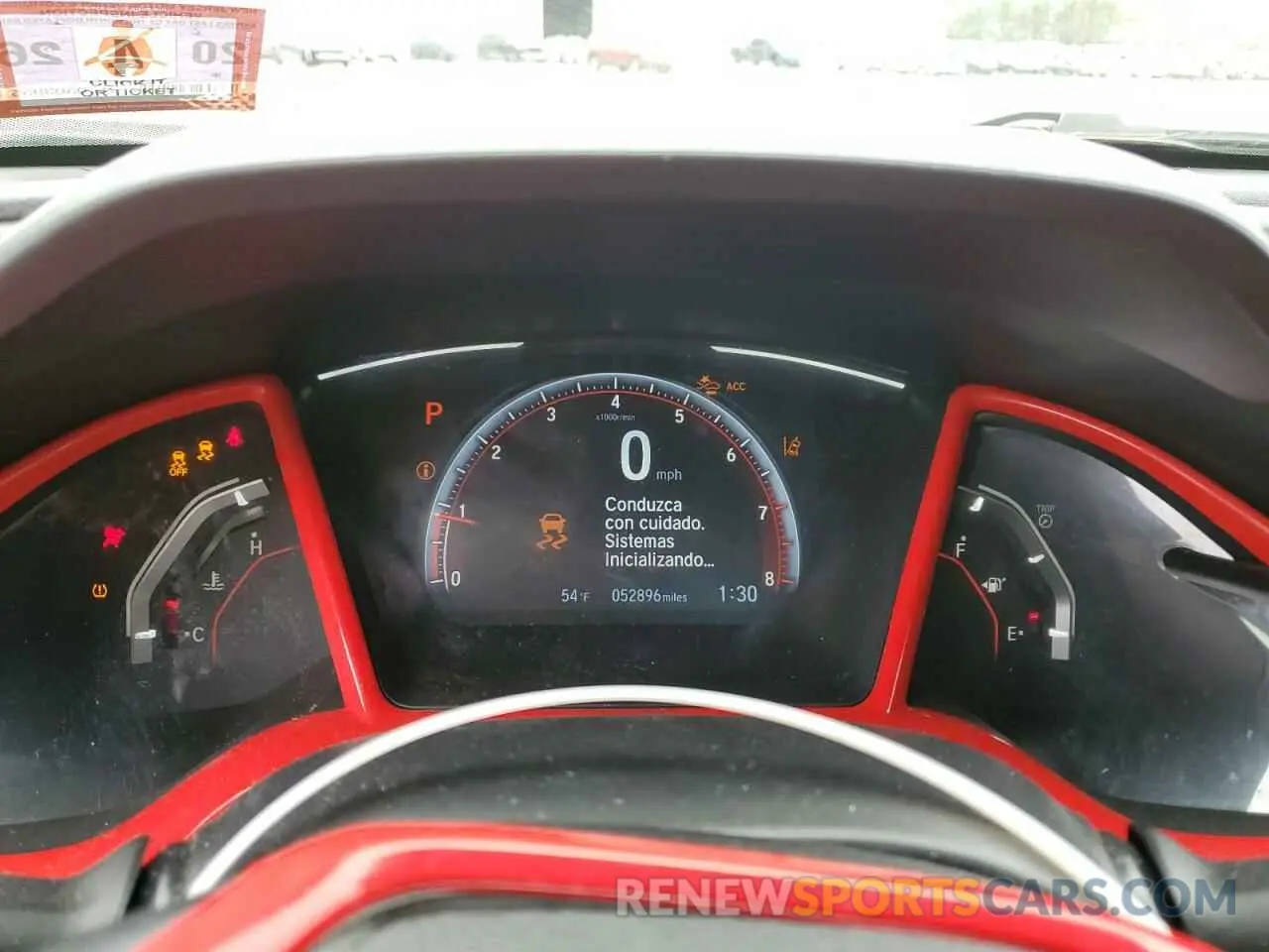 9 Photograph of a damaged car 2HGFC2F87KH513286 HONDA CIVIC 2019