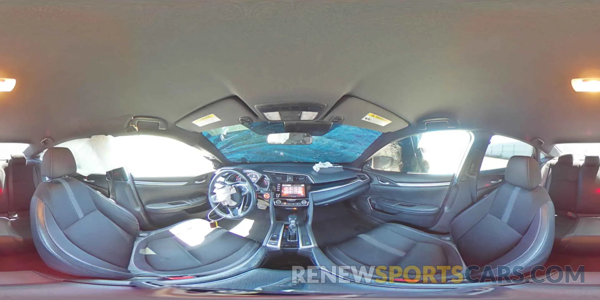 14 Photograph of a damaged car 2HGFC2F87KH531657 HONDA CIVIC 2019
