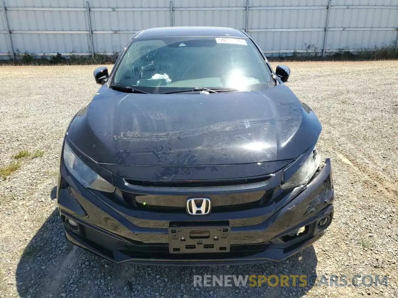 5 Photograph of a damaged car 2HGFC2F87KH531657 HONDA CIVIC 2019