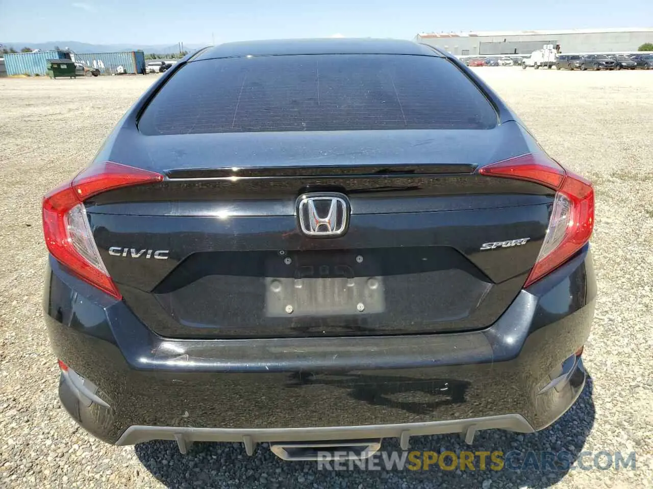 6 Photograph of a damaged car 2HGFC2F87KH531657 HONDA CIVIC 2019