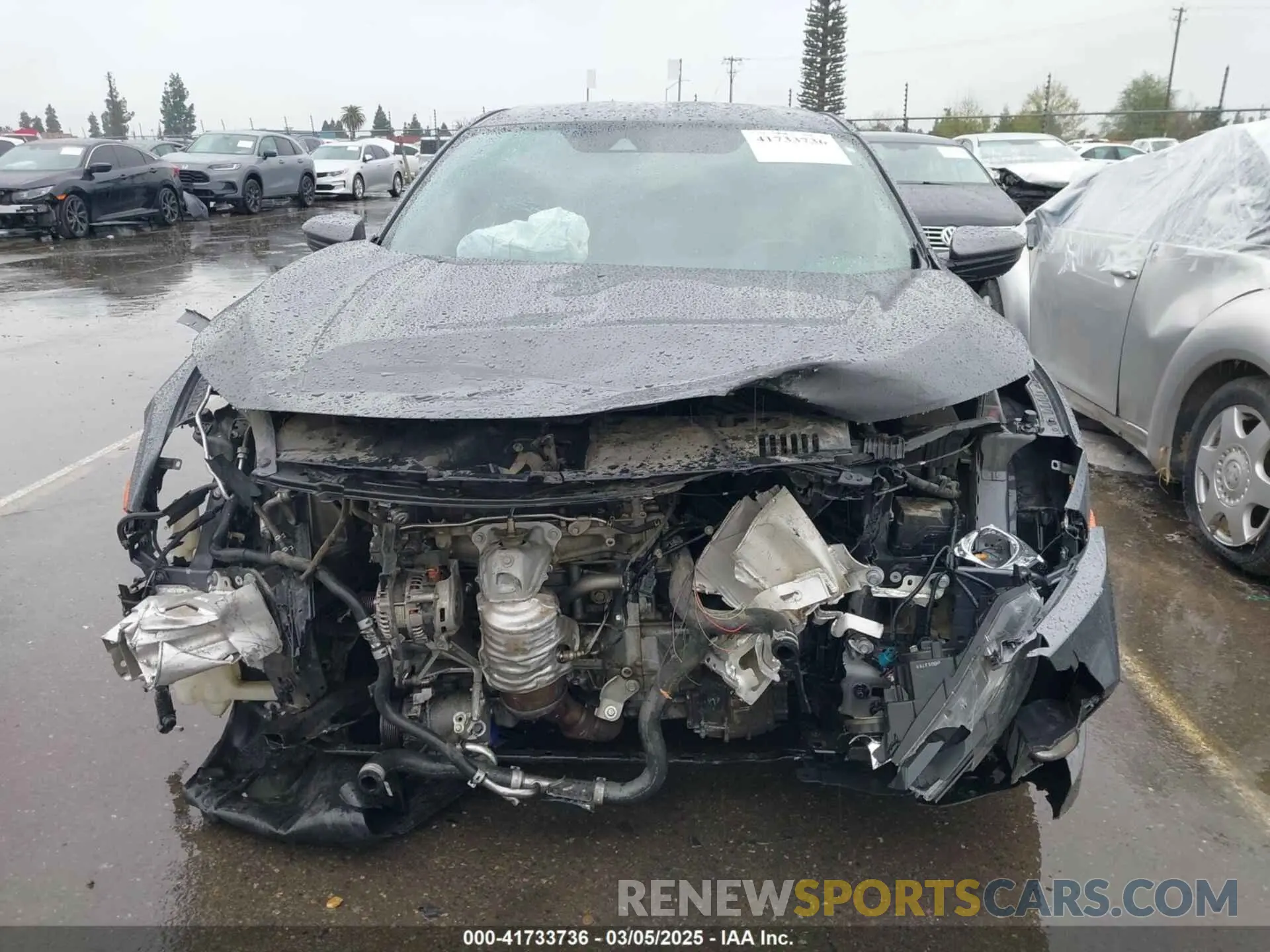 13 Photograph of a damaged car 2HGFC2F87KH535952 HONDA CIVIC 2019