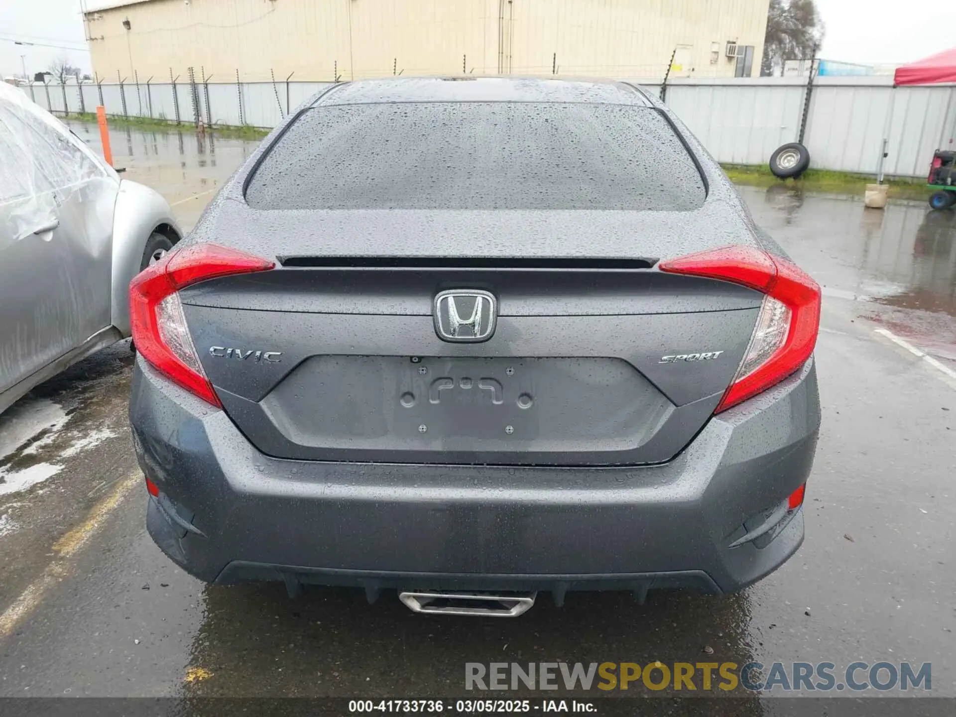17 Photograph of a damaged car 2HGFC2F87KH535952 HONDA CIVIC 2019