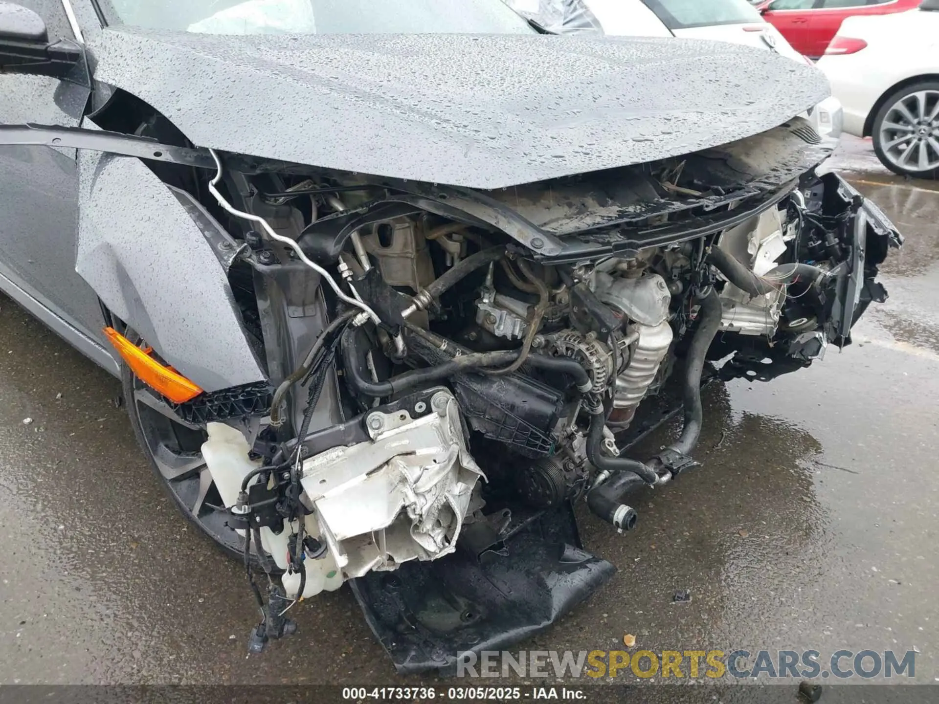 19 Photograph of a damaged car 2HGFC2F87KH535952 HONDA CIVIC 2019