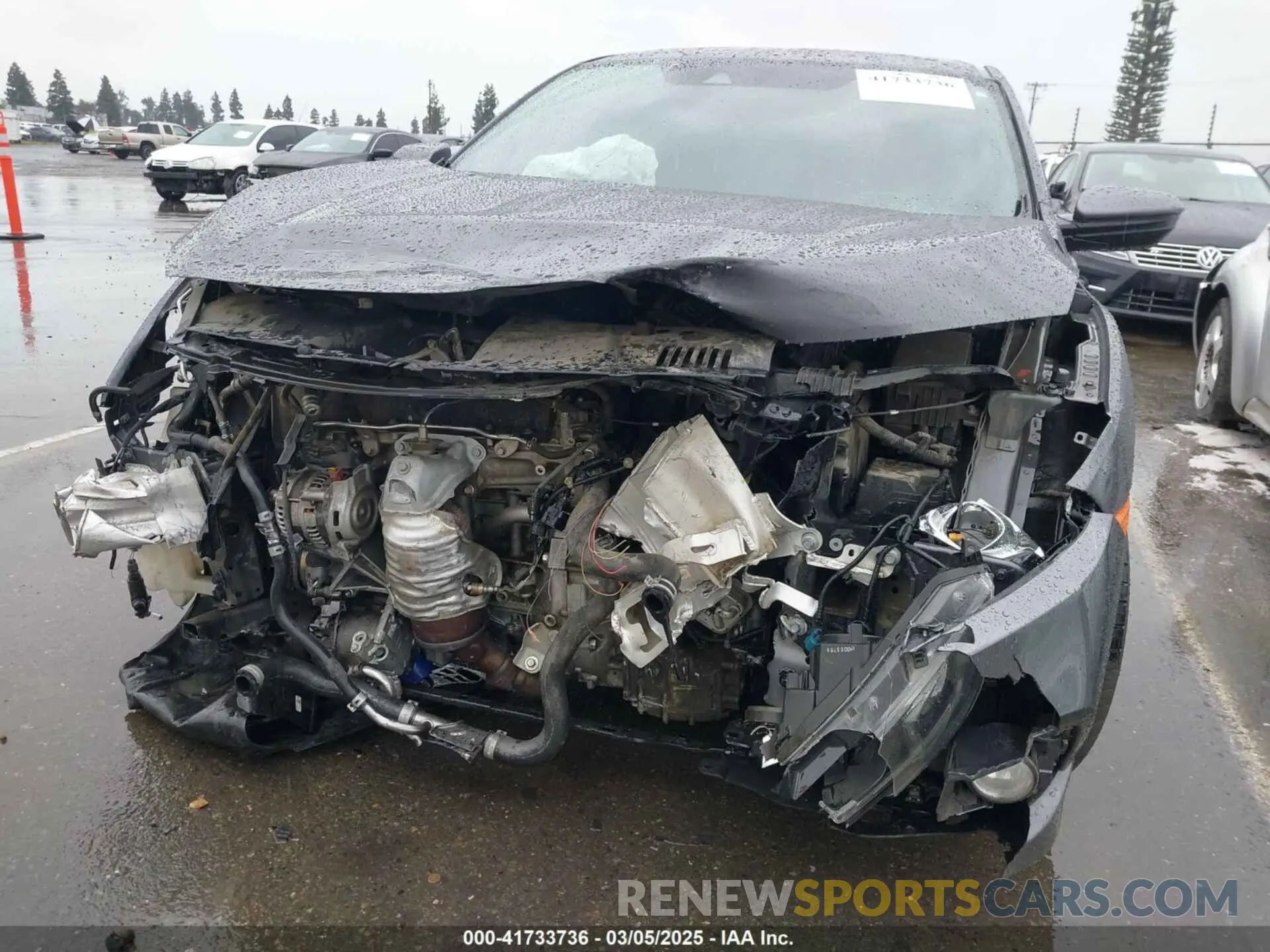 6 Photograph of a damaged car 2HGFC2F87KH535952 HONDA CIVIC 2019